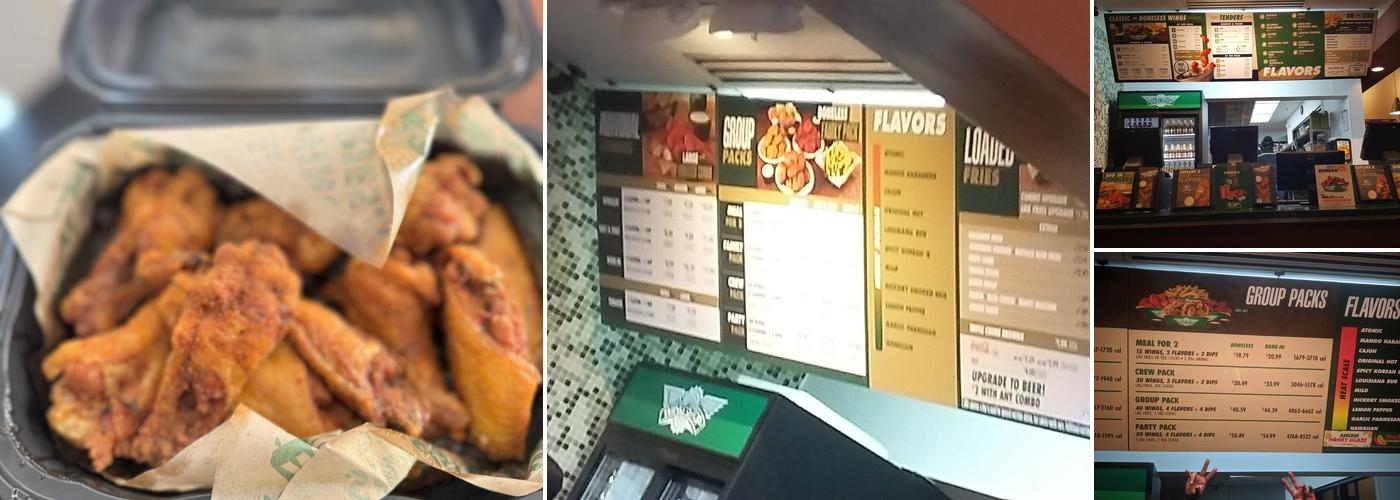 Wingstop Menu