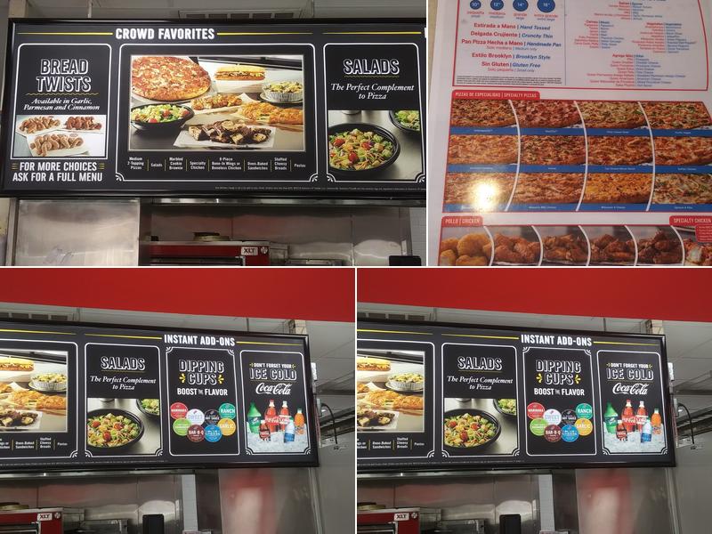 Domino's Pizza Menu