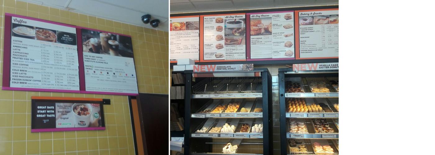 Dunkin' Menu