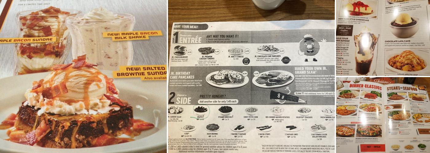 Denny's Menu