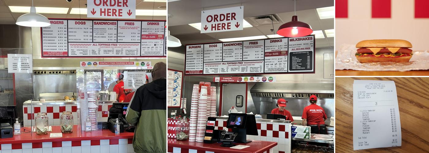 Five Guys Menu