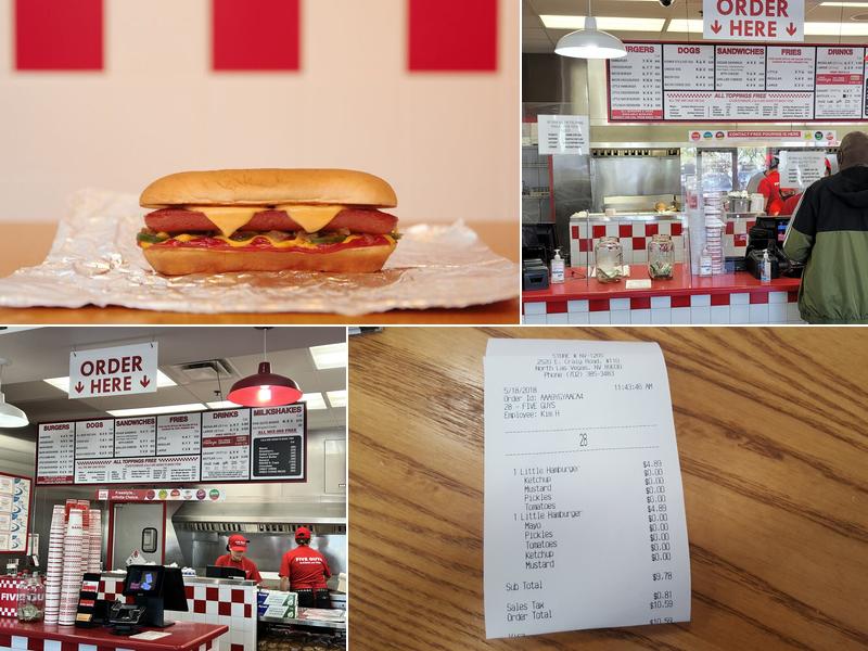 Five Guys Menu