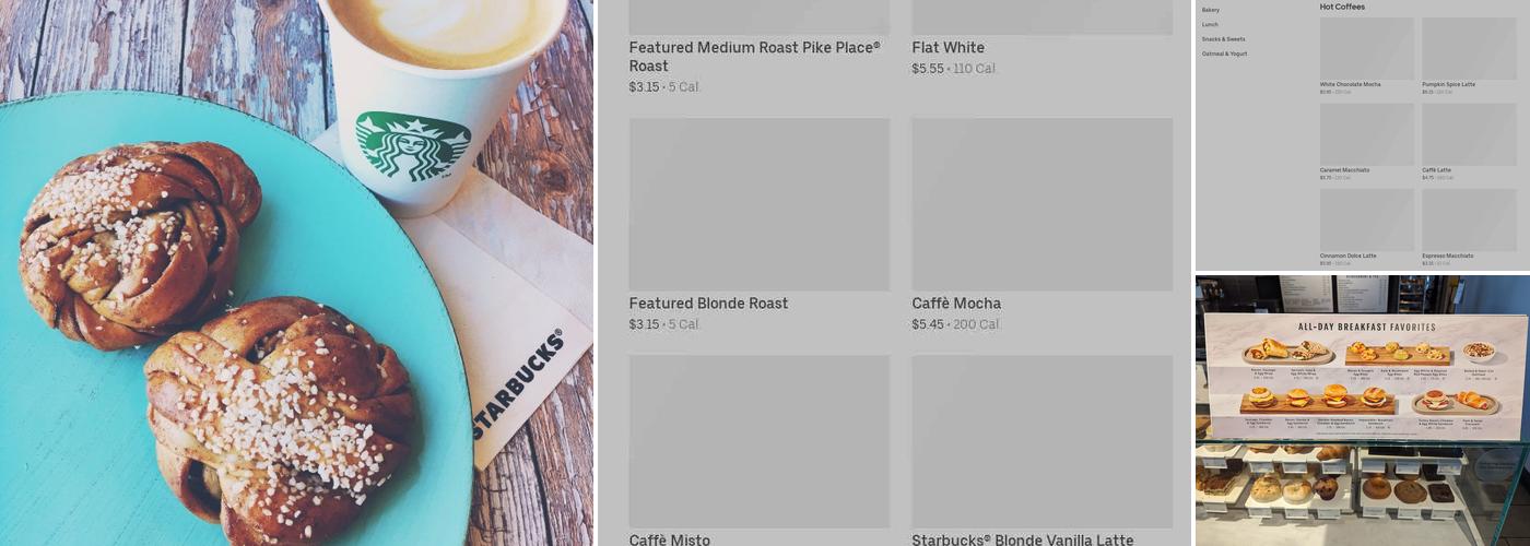 Starbucks Menu