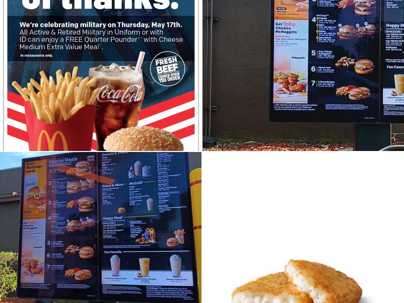 McDonald's Menu