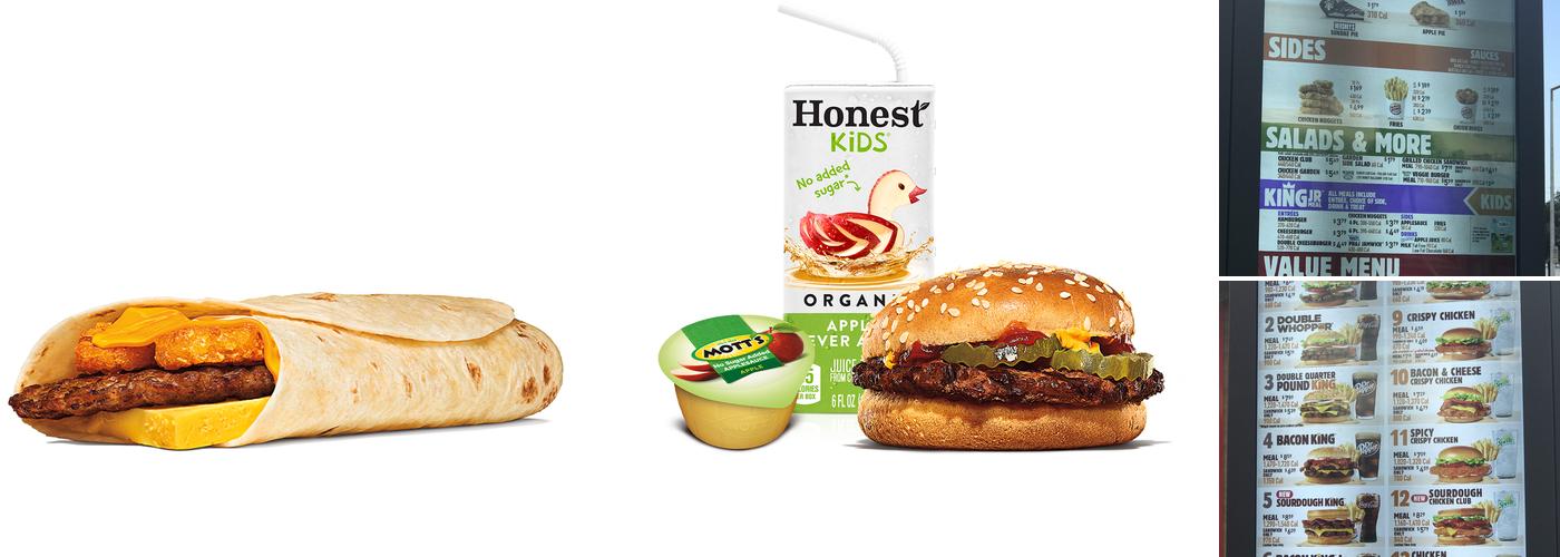 Burger King Menu