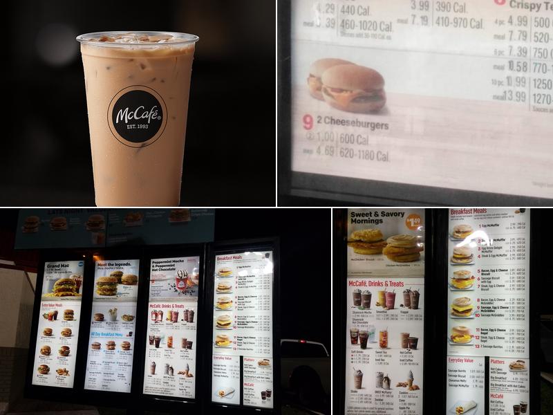 McDonald's Menu