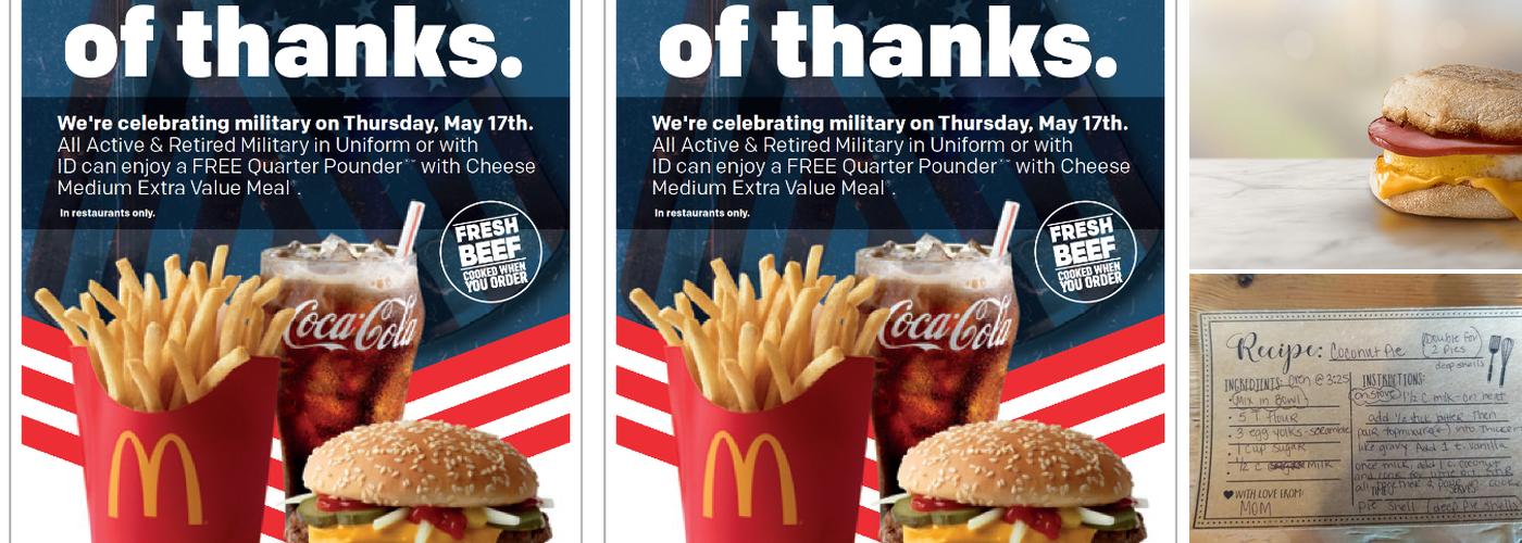 McDonald's Menu