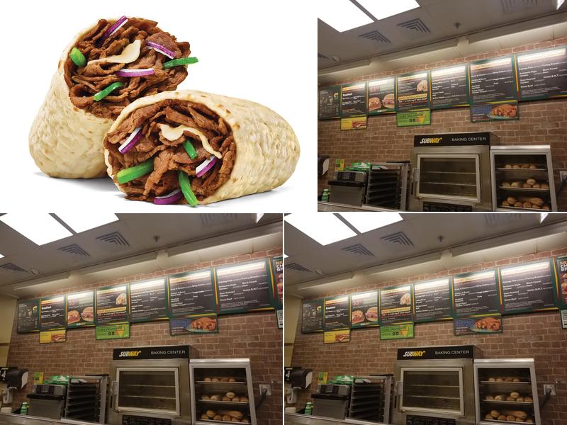 Subway Menu