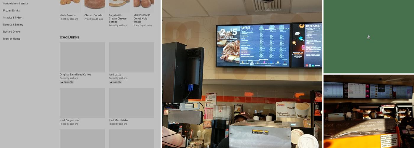 Dunkin' Menu