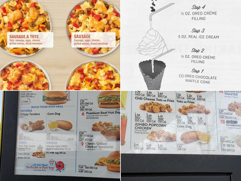 Sonic Drive-In Menu