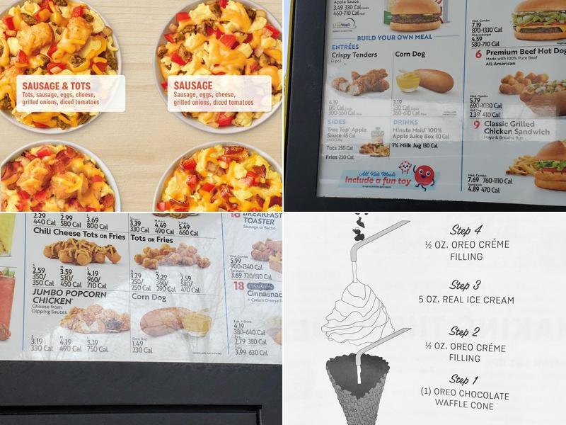 Sonic Drive-In Menu
