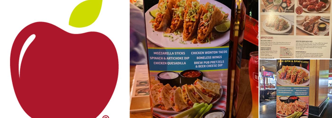 Applebee's Grill + Bar Menu