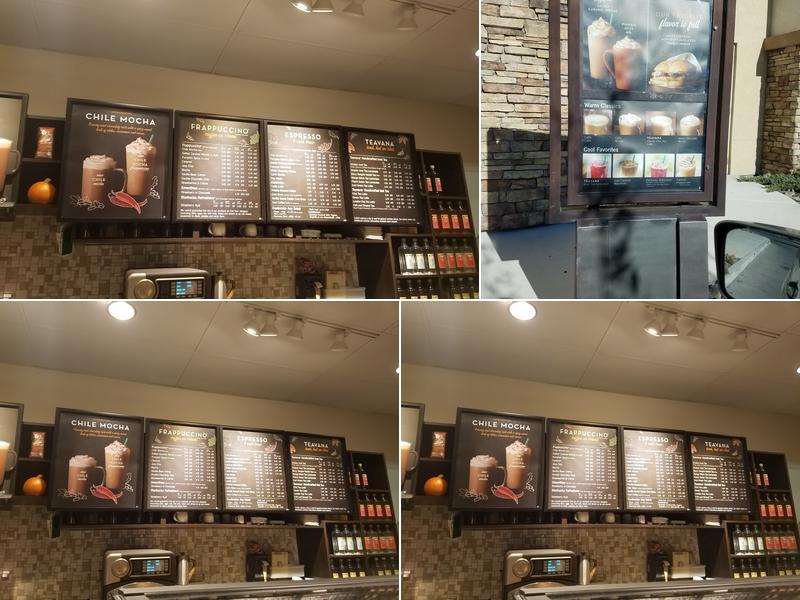 Starbucks Menu