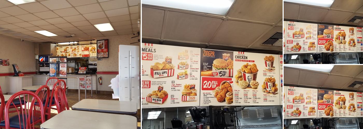 KFC Menu
