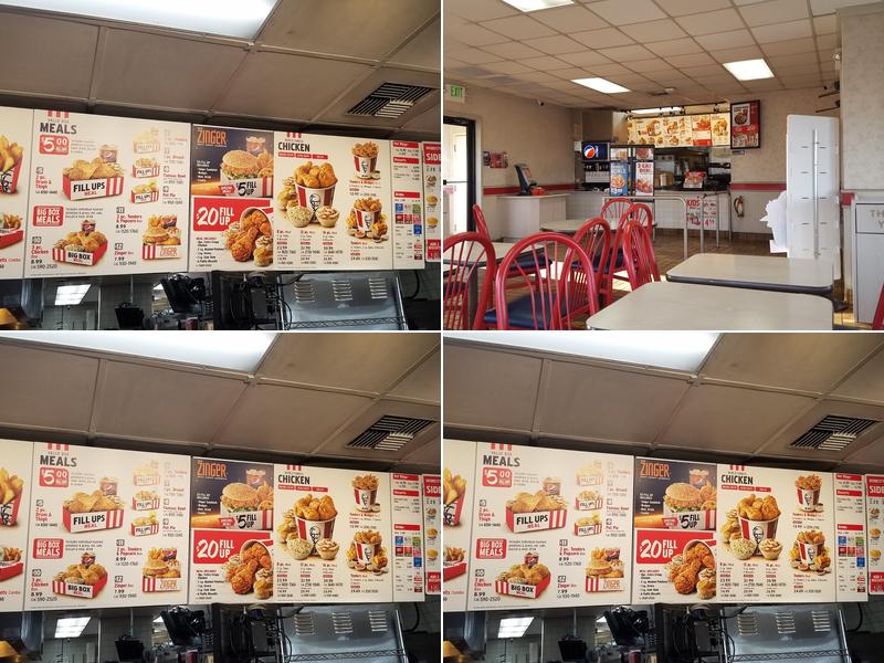 KFC Menu
