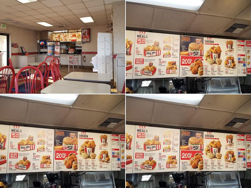 KFC Menu