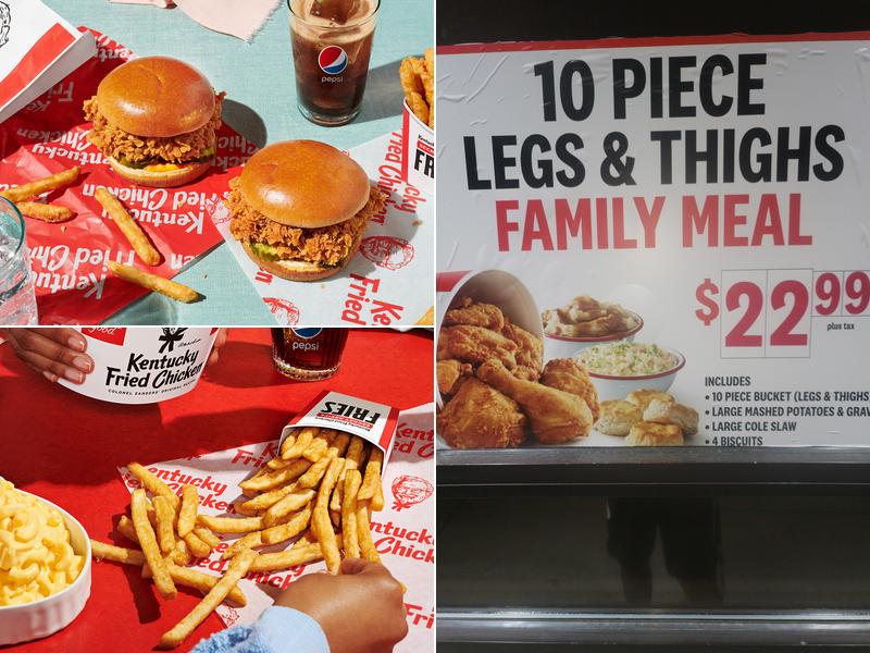 KFC Menu
