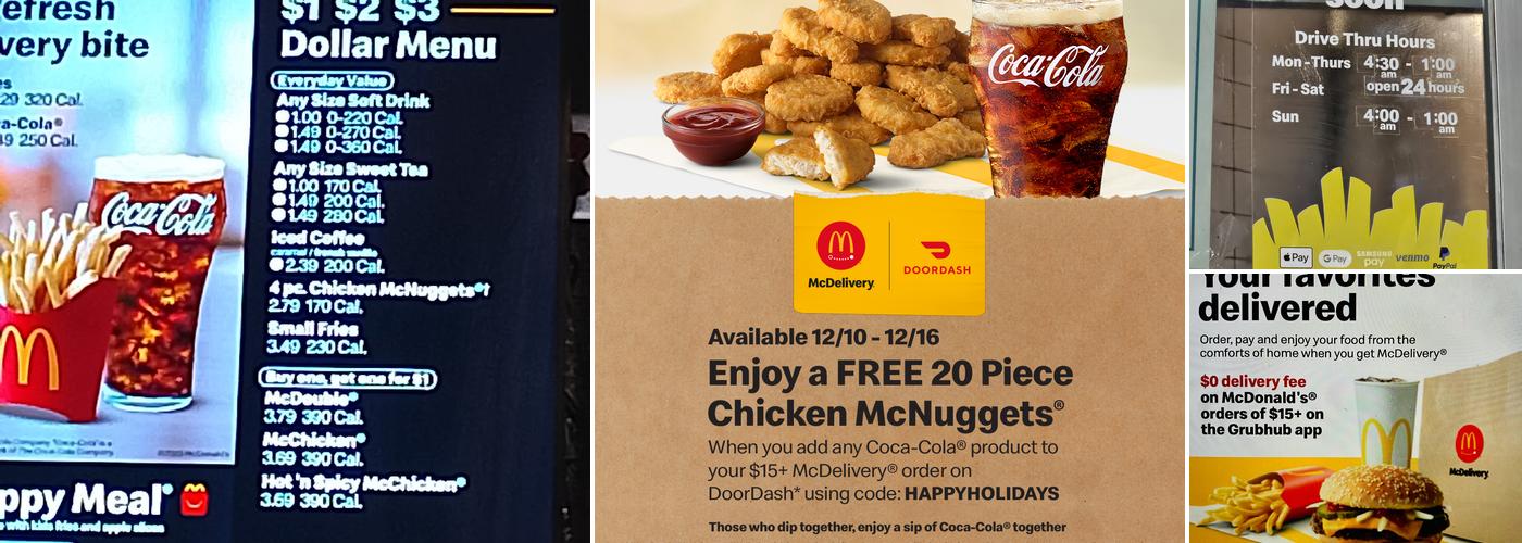 McDonald's Menu
