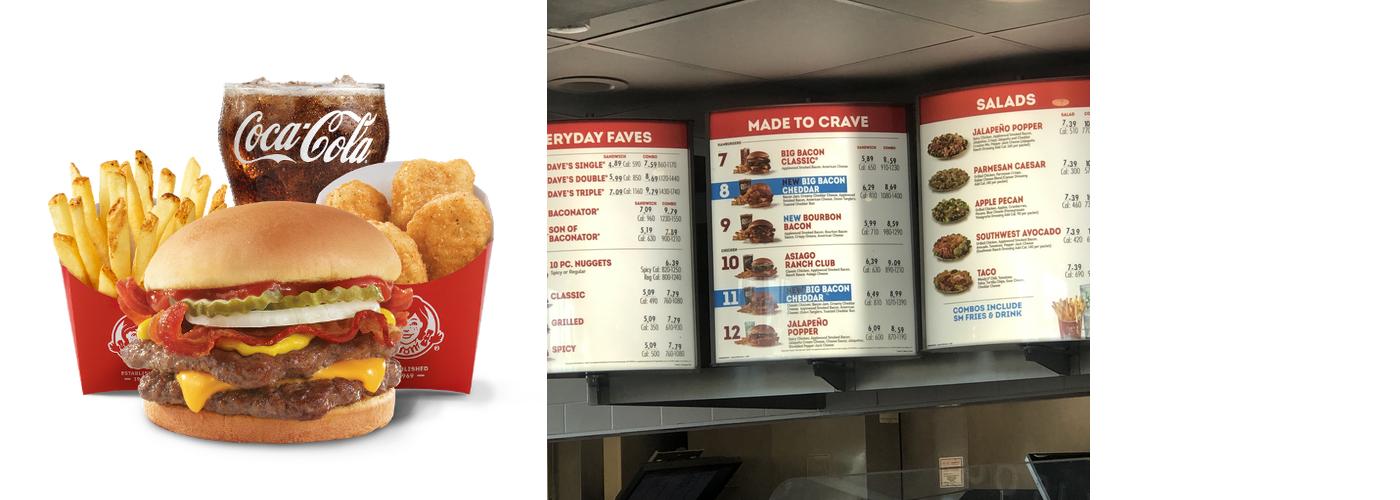 Wendy's Menu