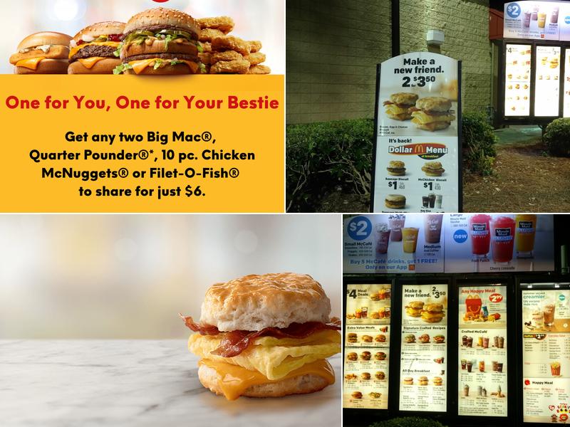 McDonald's Menu