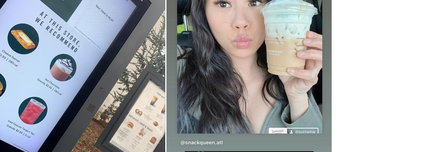 Starbucks Menu