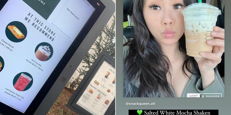 Starbucks Menu