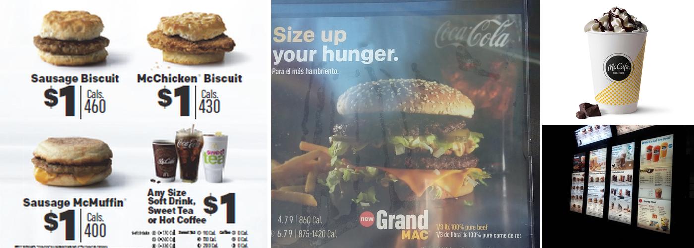 McDonald's Menu