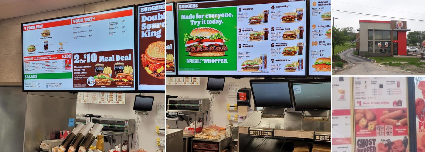 Burger King Menu