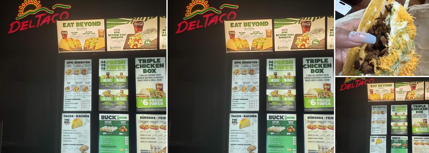 Del Taco Menu