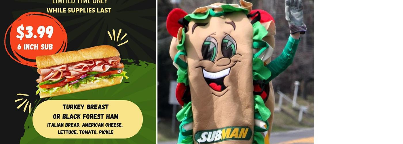 Subway Menu
