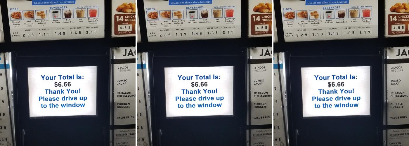 Jack In The Box Menu