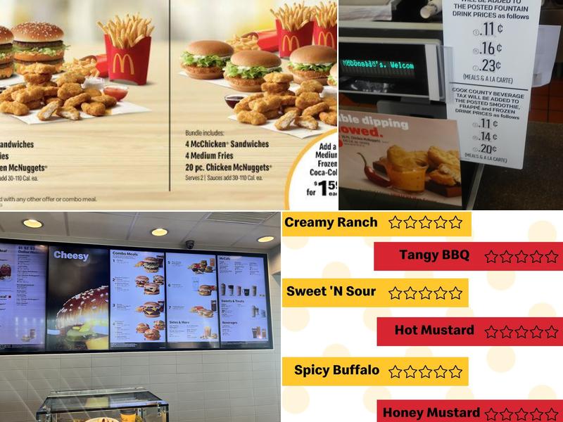 McDonald's Menu