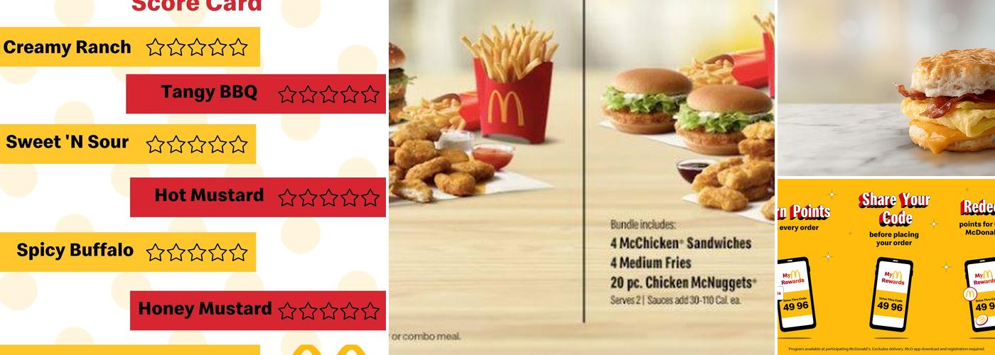 McDonald's Menu