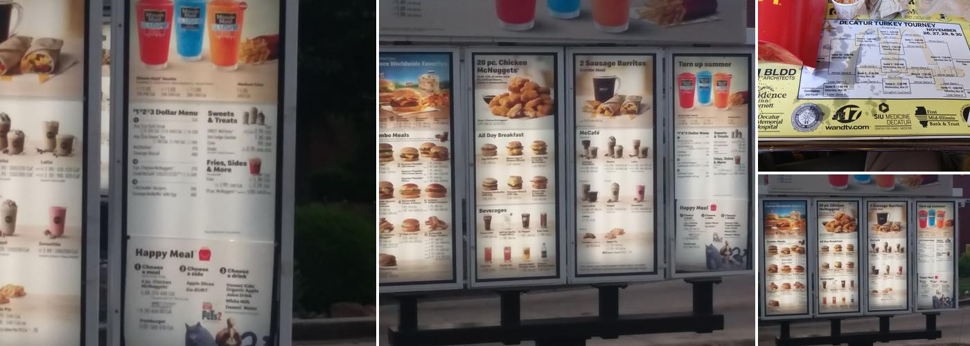 McDonald's Menu