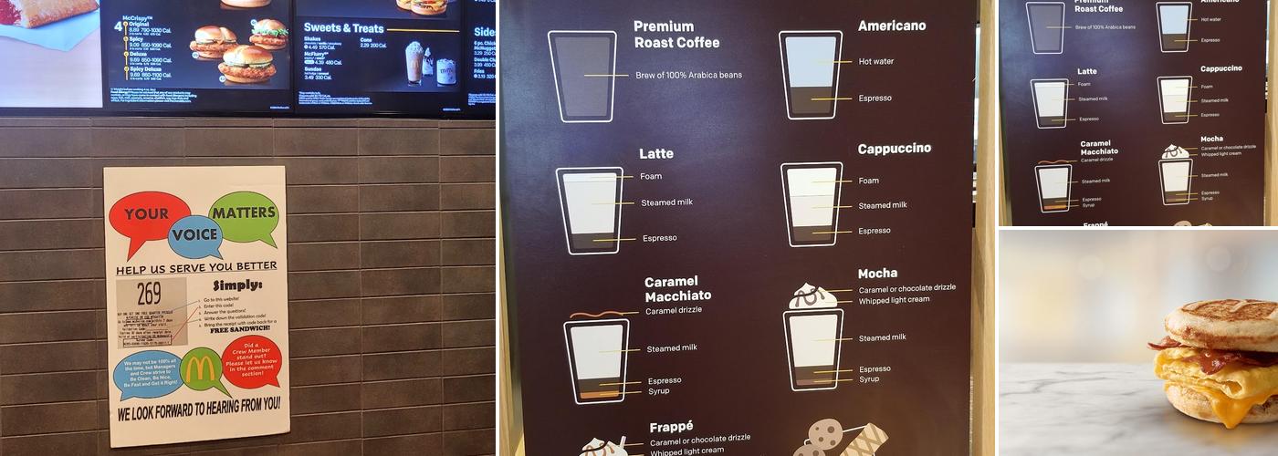 McDonald's Menu
