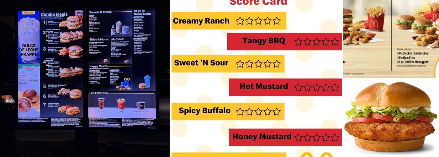 McDonald's Menu