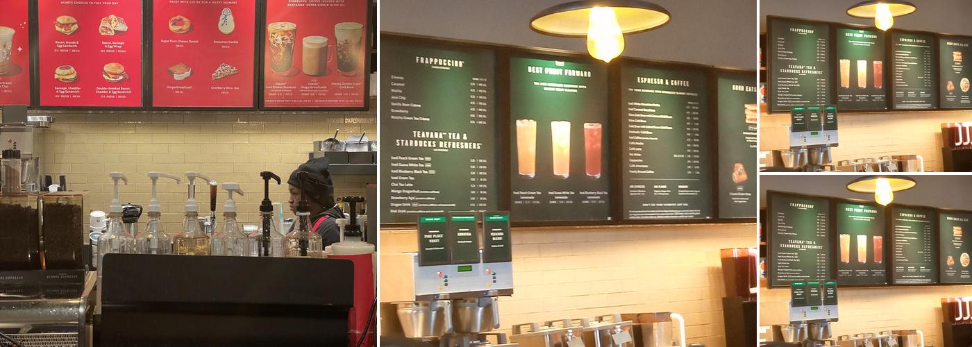 Starbucks Menu