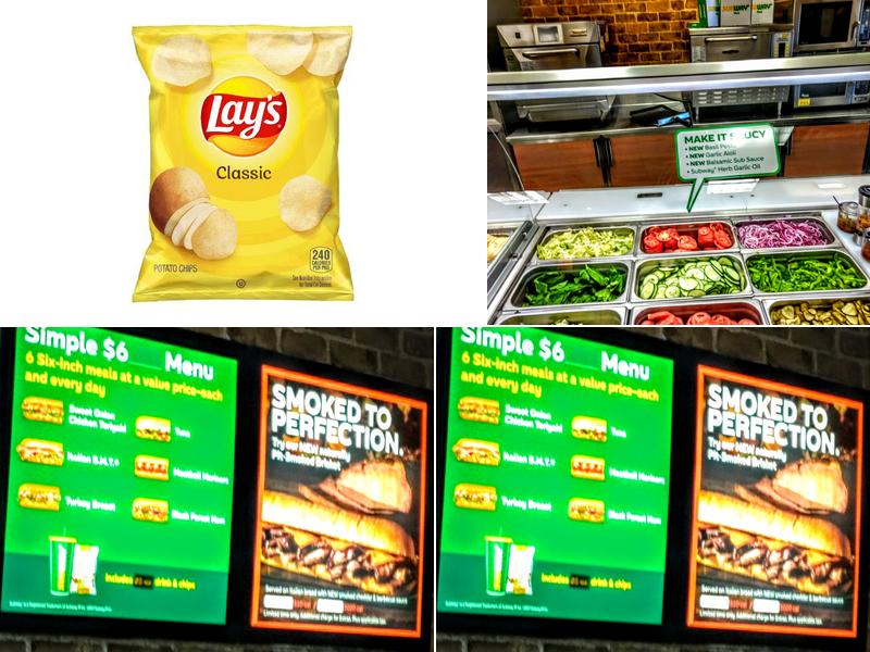 Subway Menu