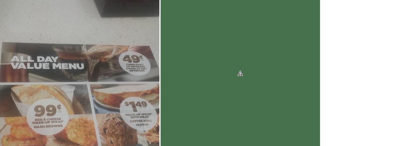 Dunkin' Menu