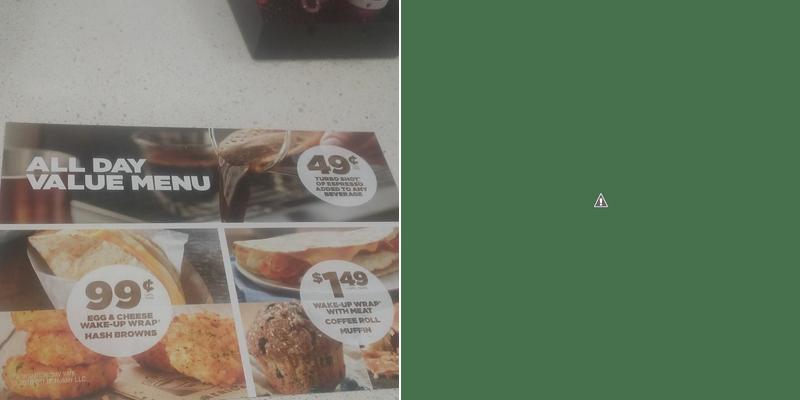 Dunkin' Menu