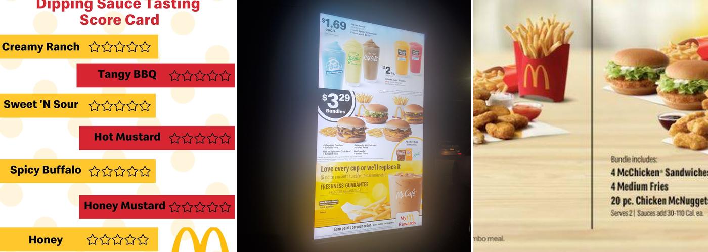 McDonald's Menu