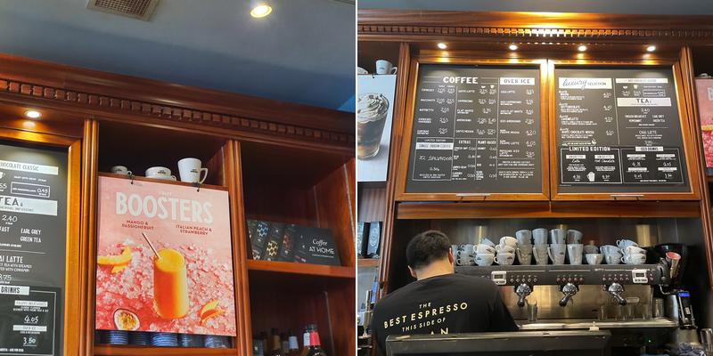 Caffè Nero Menu