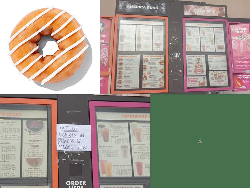 Dunkin' Menu