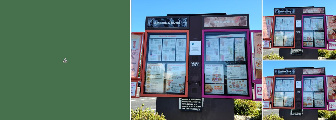 Dunkin' Menu
