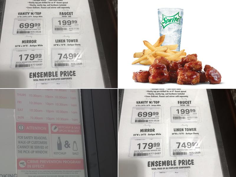 Wendy's Menu