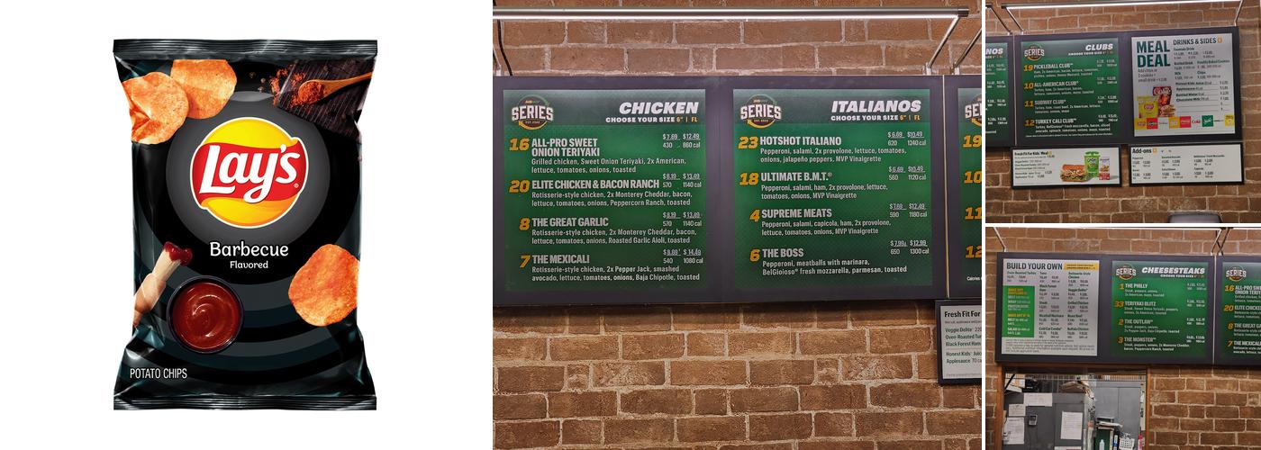 Subway Menu