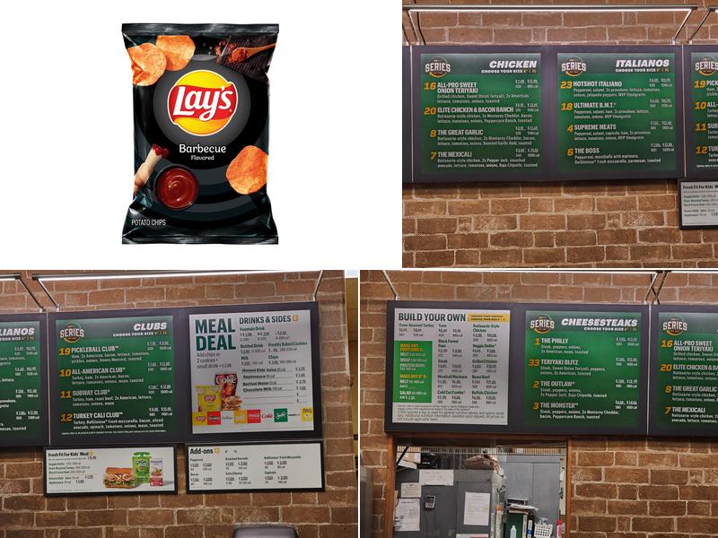 Subway Menu