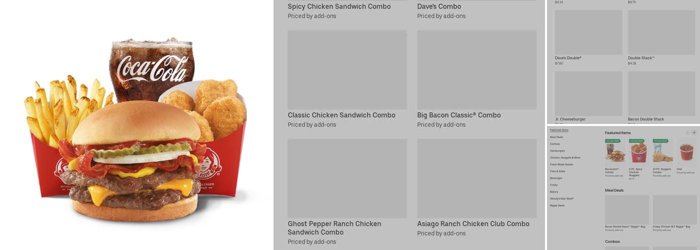 Wendy's Menu