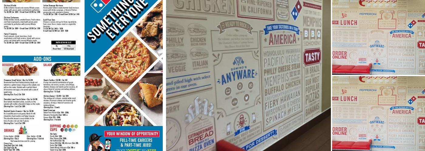 Domino's Pizza Menu