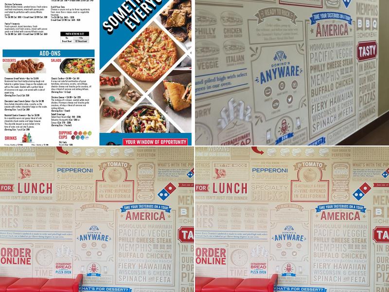Domino's Pizza Menu